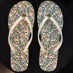Tory Burch printed flip flop